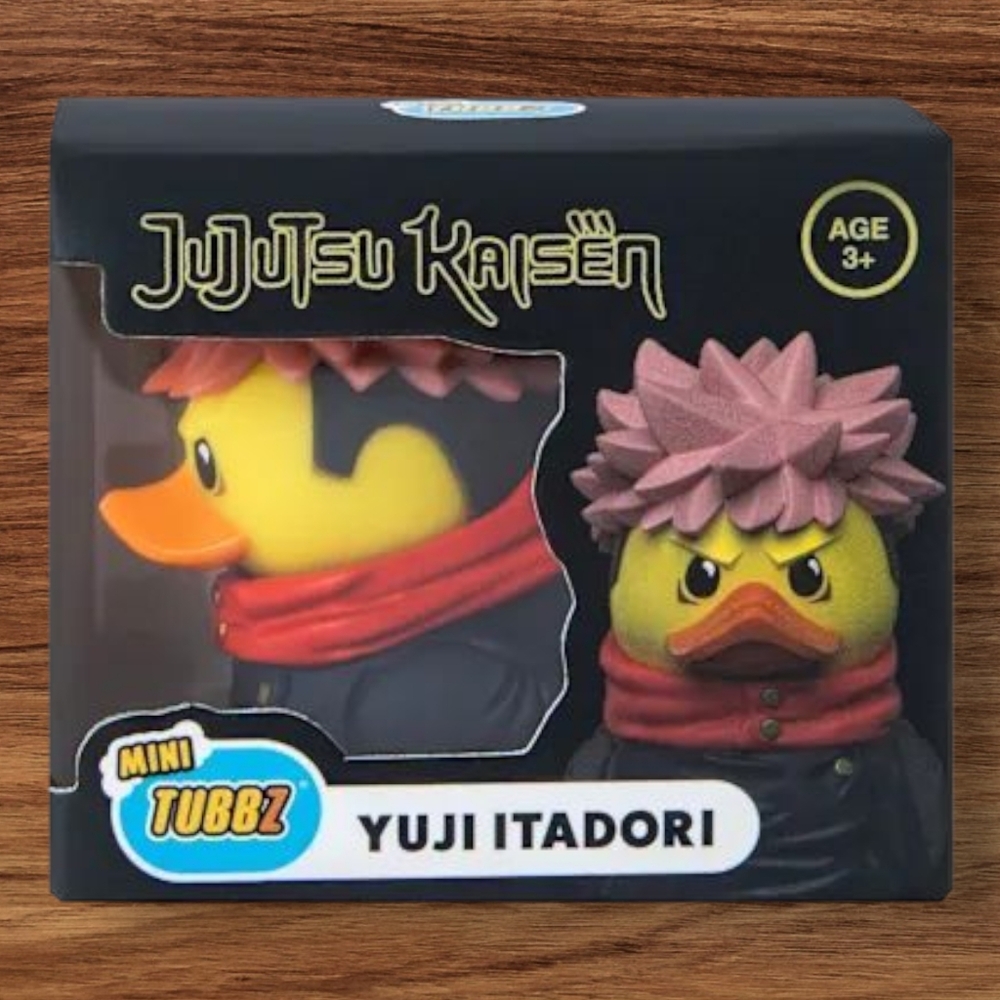 NIB Tubbz Mini Yuji Itadori Anime Rubber Duck